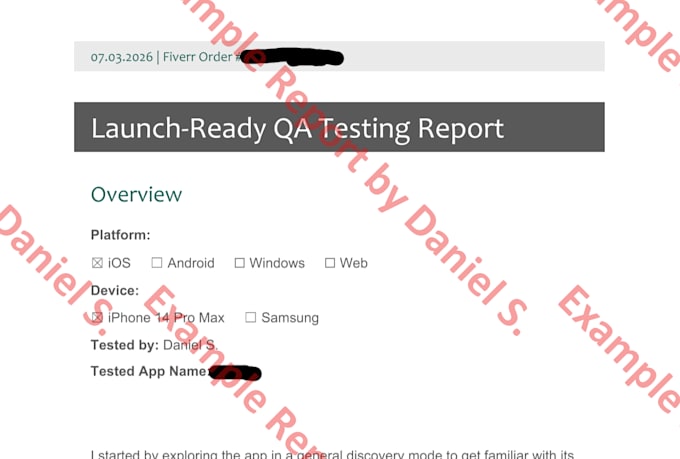 test your ios app on iphone and find bugs before release